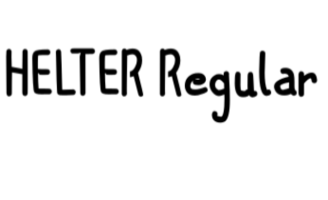 Helter Font Preview