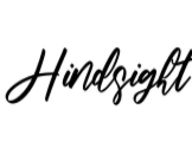 Hindsight Font Preview