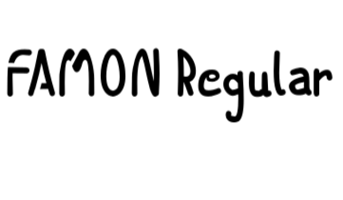 Famon Font Preview