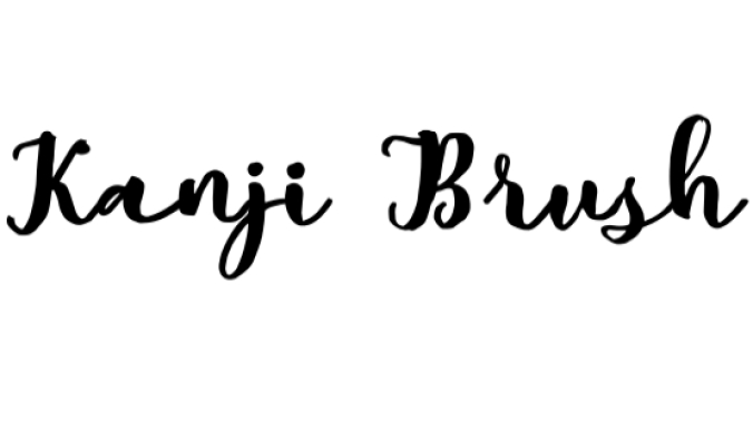 Kanji Font Preview