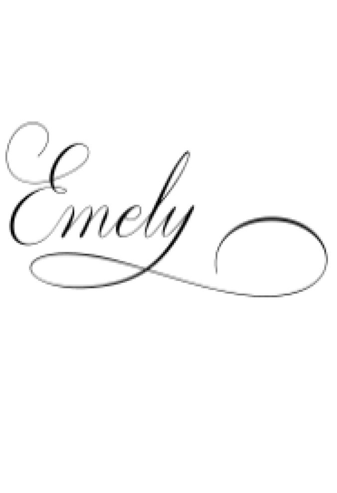 Emely Font Preview