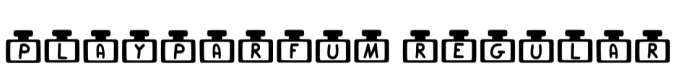 Play Parfum Font Preview