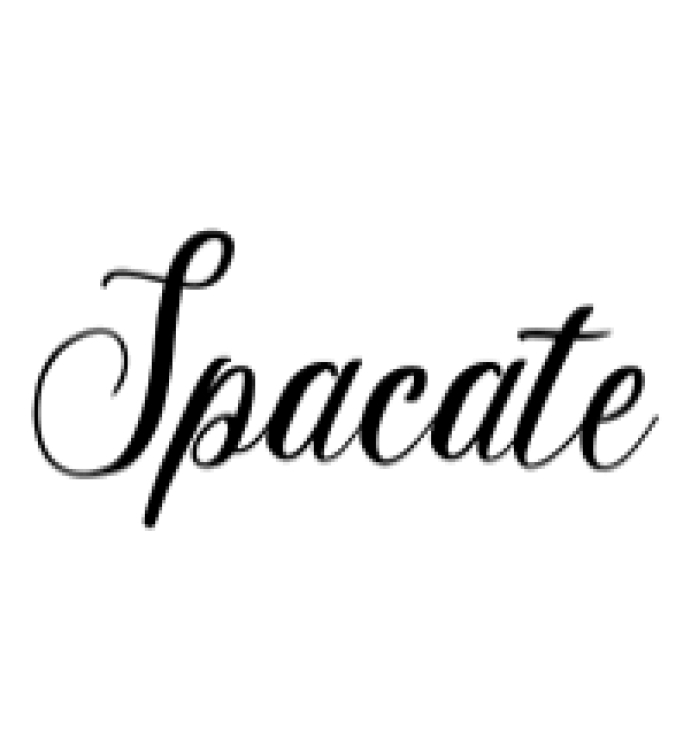 Spacate Font Preview
