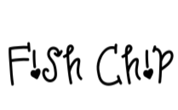 Fish Chip Font Preview