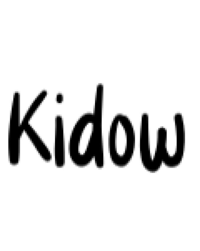 Kidow Font Preview