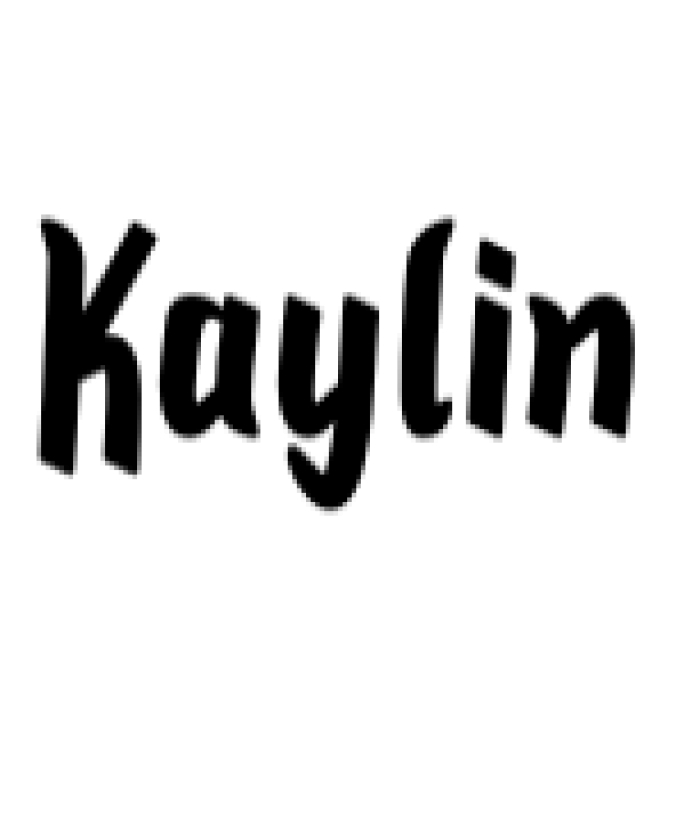 Kaylin Font Preview