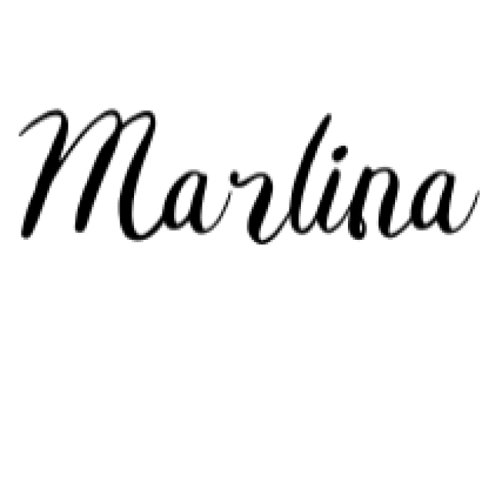Marlina Font Preview