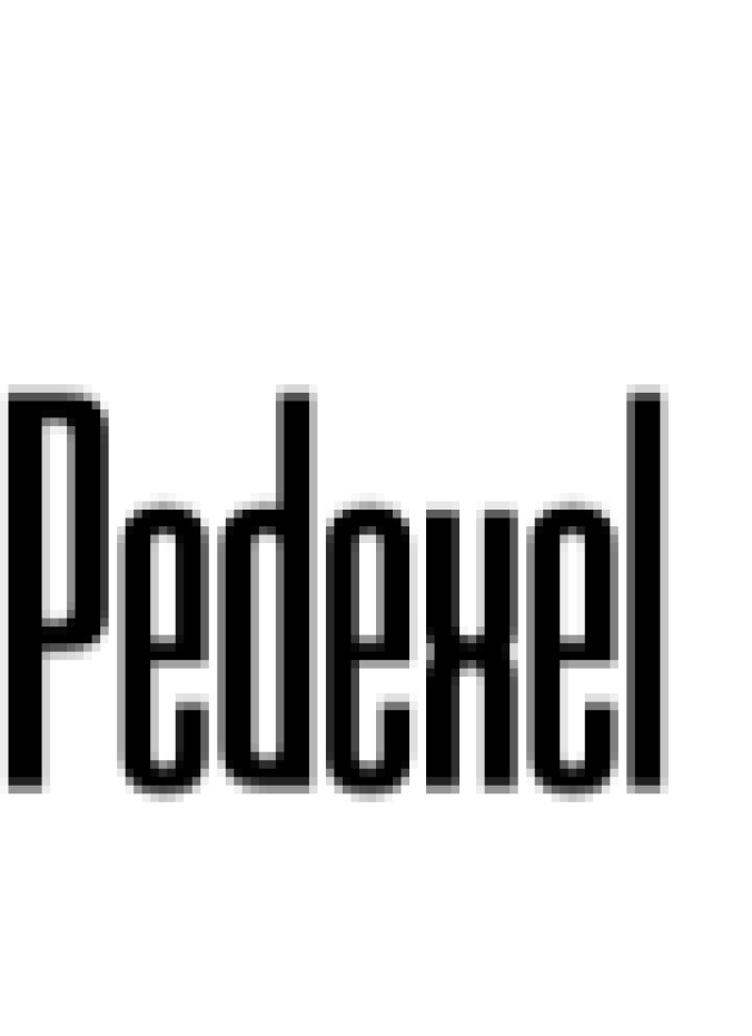 Pedexel Font Preview