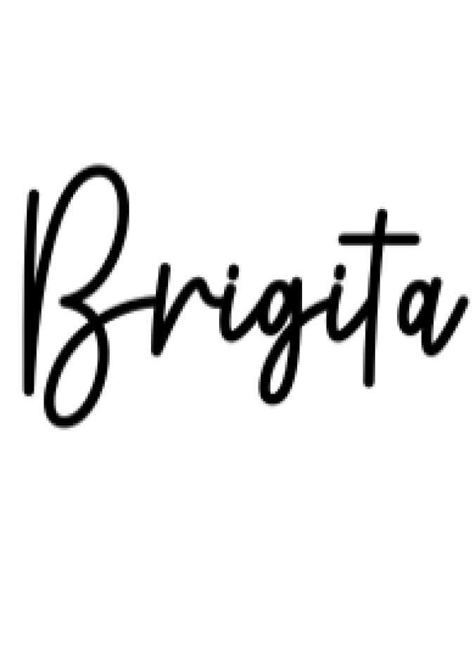 Brigita Font Preview