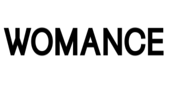 Womance Font Preview