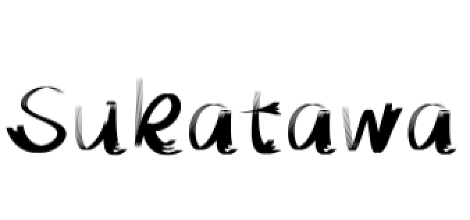 Sukatawa Font Preview