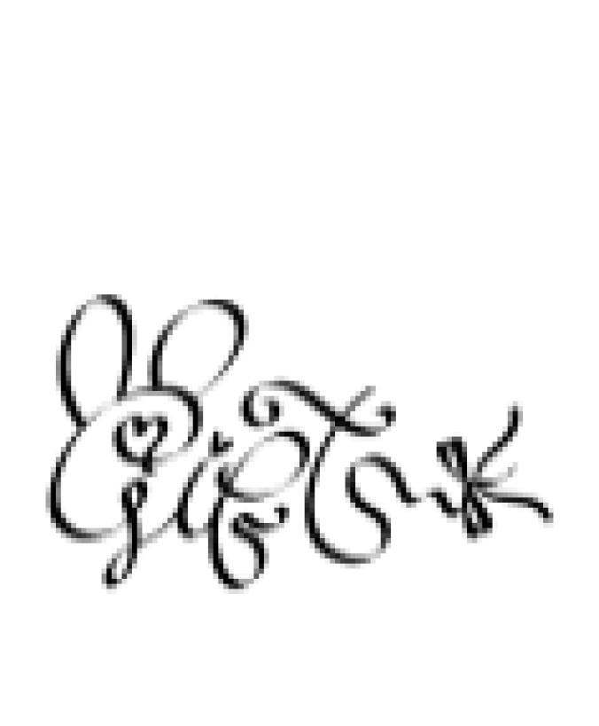 Gift Font Preview