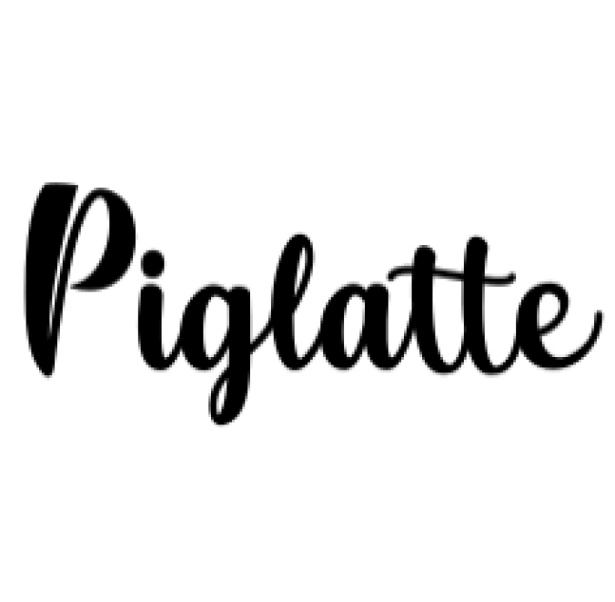 Piglatte Font Preview