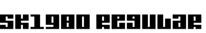 1980 Unicase Font Preview