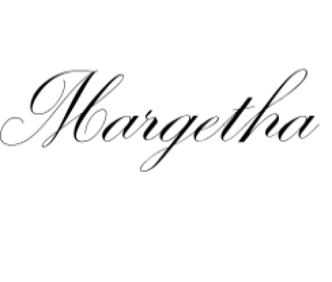 Margetha Font Preview