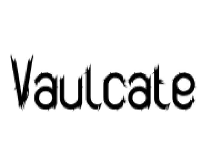 Vaulcate Font Preview