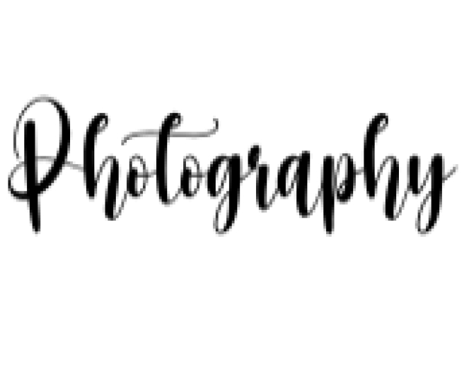 Photography Font Preview