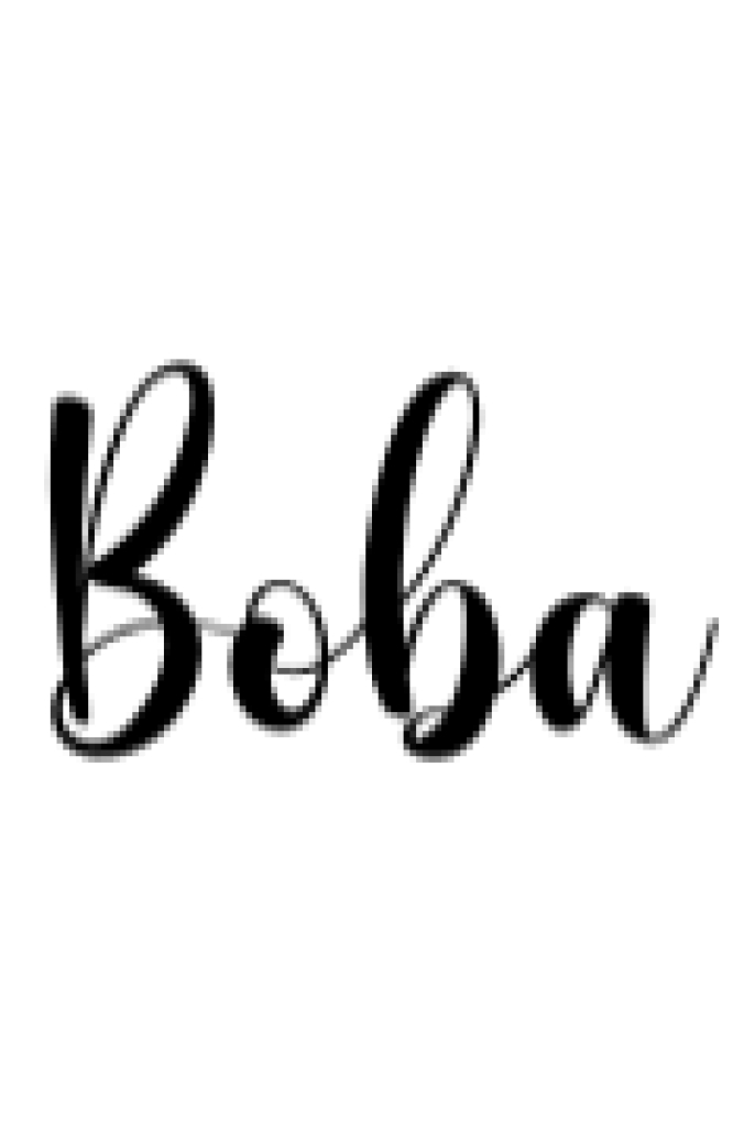 Boba Font Preview