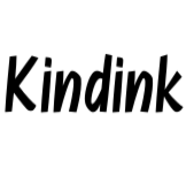 Kindink Font Preview