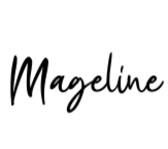 Mageline Font Preview