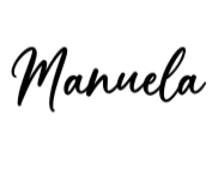 Manuela Font Preview
