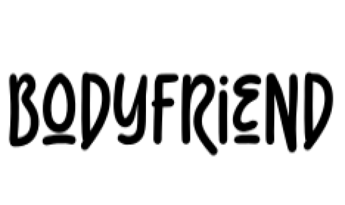 Body Friend Font Preview