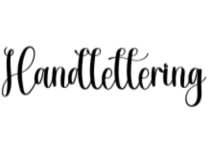 Handlettering Font Preview