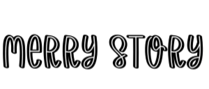 Merry Story Font Preview