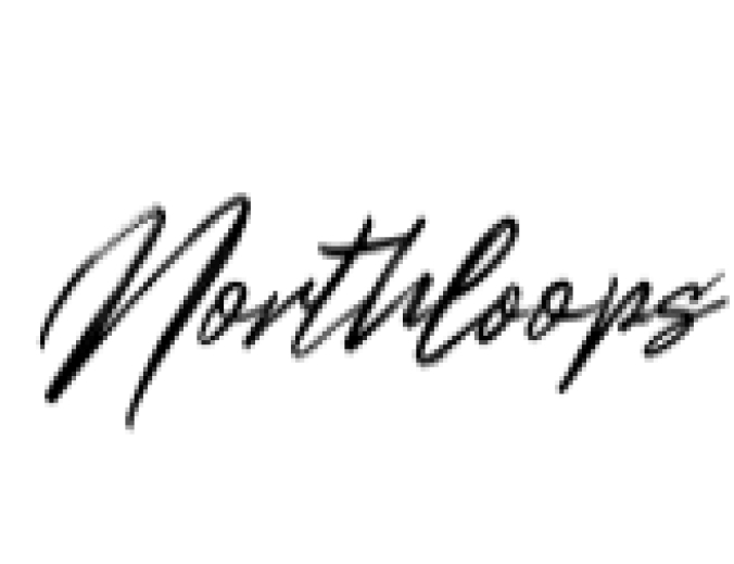 Northloops Font Preview