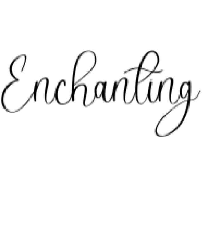 Enchanting Font Preview