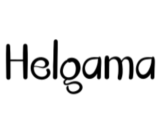 Helgama Font Preview