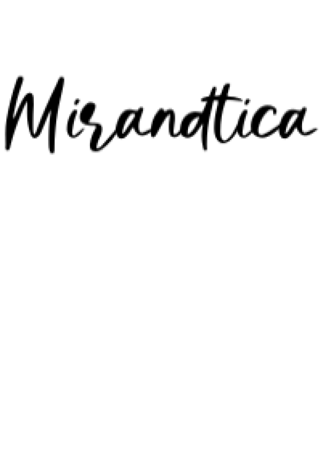 Mirandtica Font Preview
