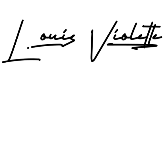 Louis Violette Font Preview