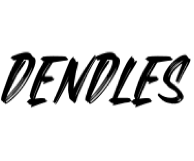 Dendles Font Preview