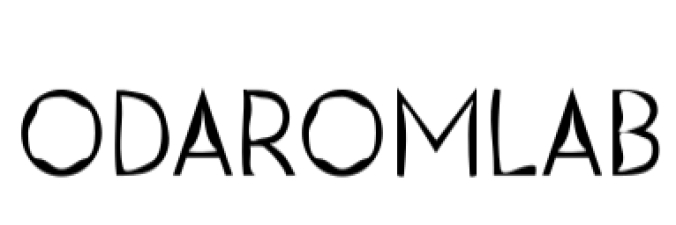 Odaromlab Font Preview