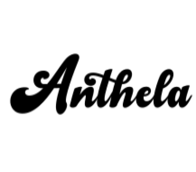 Anthela Font Preview