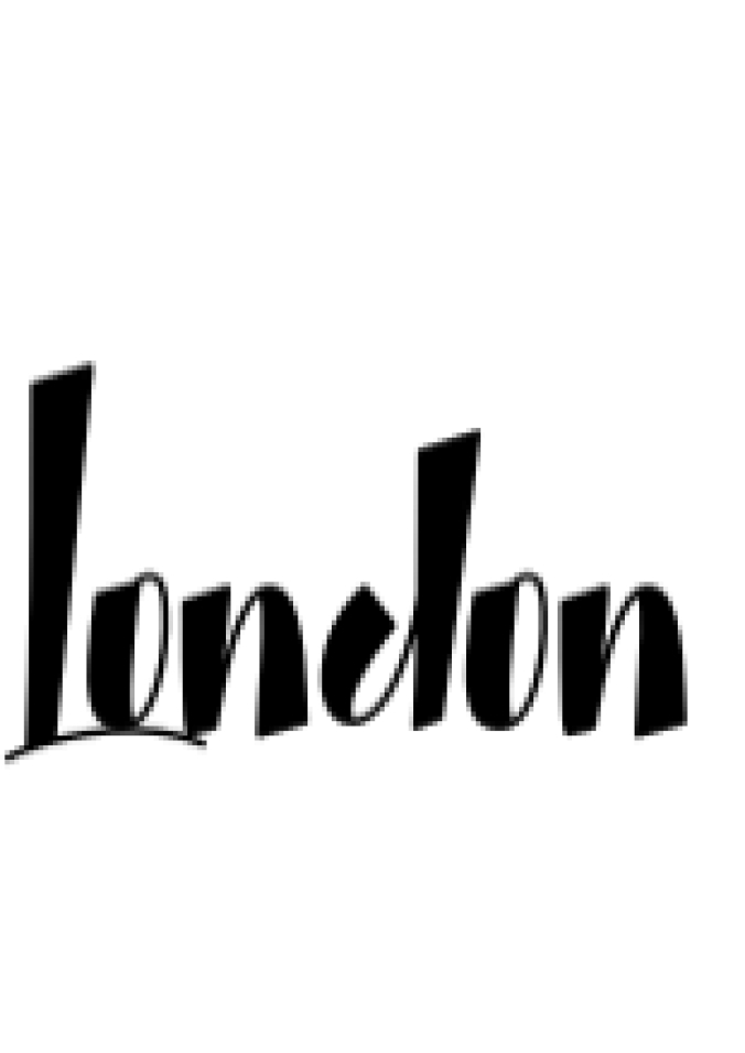 London Font Preview