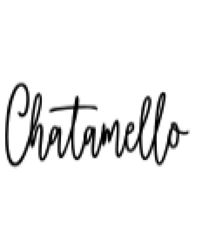 Chatamello Font Preview