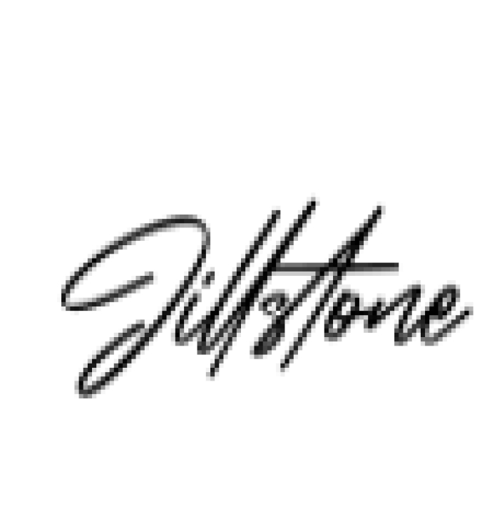 Jillstone Font Preview