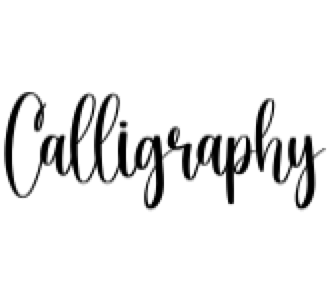 Calligraphy Font Preview