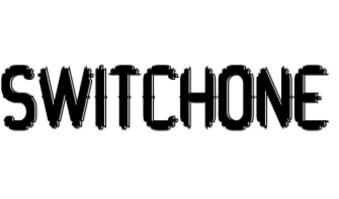 Switch One Font Preview
