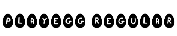 Play Egg Font Preview