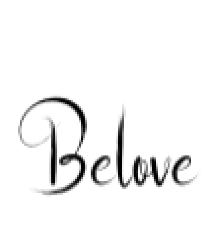 Belove Font Preview