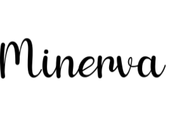 Minerva Font Preview