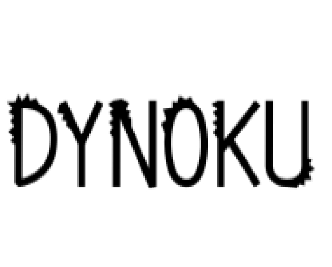 Dynoku Font Preview