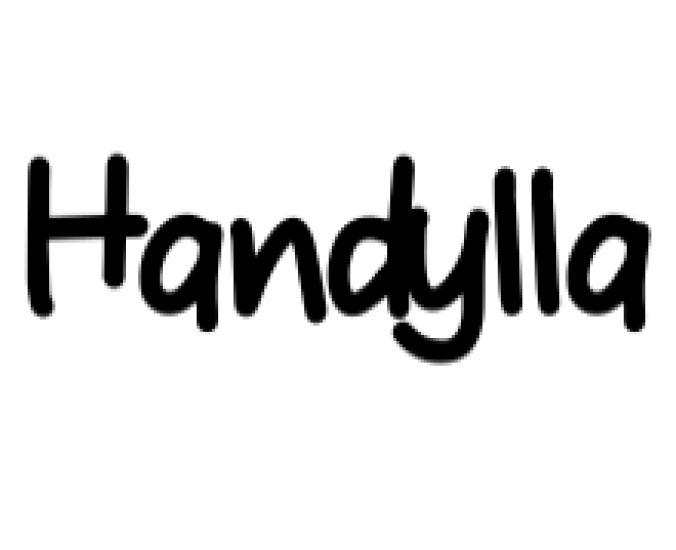 Handylla Font Preview