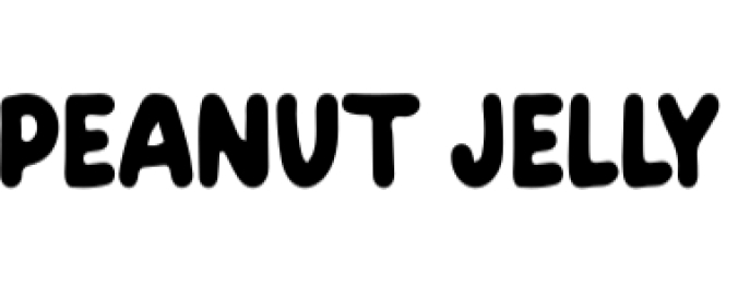 Peanut Jelly Font Preview