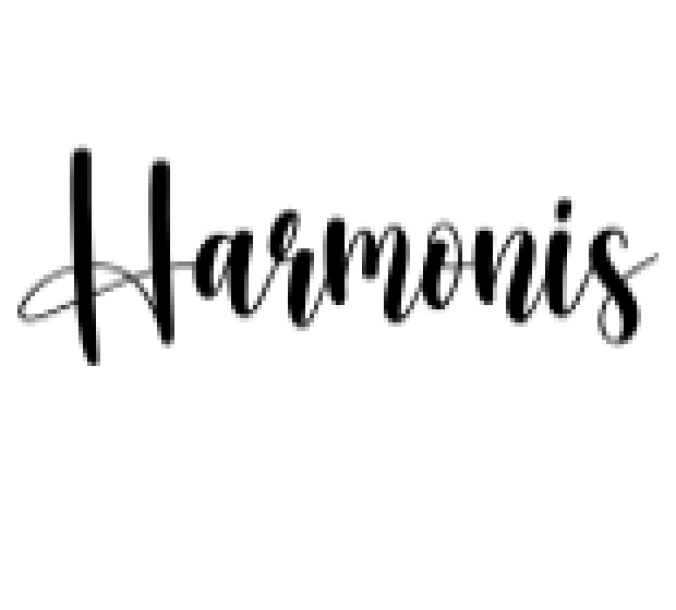 Harmonis Font Preview