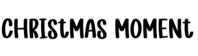 Christmas Moment Font Preview