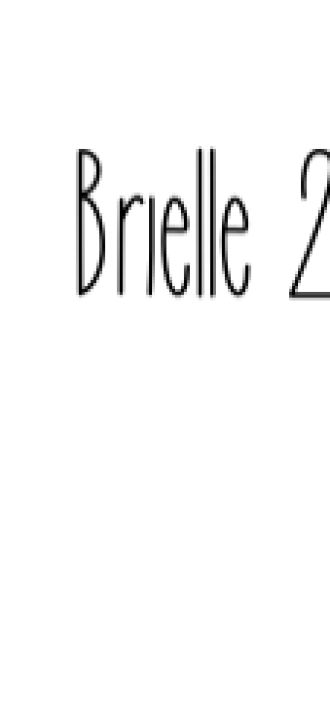Brielle Font Preview